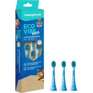 Happybrush ECO VIBE KIDS Aufsteckbürsten Paw Patrol (hellblau)