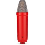 RODE NT1 Signature +XLR-Kabel+Desktop Studio Arm  (rot, Bundle)