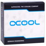 Alphacool Eiszapfen 16/10mm Anschraubtülle 90° drehbar G1/4 (schwarz, für weiche Schläuche (PVC, Silikon, Neoprene))