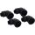 Alphacool Eiszapfen 16/10mm Anschraubtülle 90° drehbar G1/4 (schwarz, für weiche Schläuche (PVC, Silikon, Neoprene))