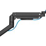 Silverstone Technology Monitorarm SST-ARM14B (schwarz, für Monitore von 17" - 49" (43 - 124cm))