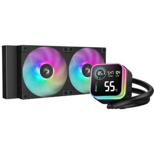 DeepCool LQ240 Prozessor Flüssigkeitskühlung 12 cm Schwarz 1 Stück(e)