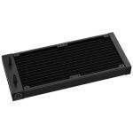 DeepCool LQ240 Prozessor Flüssigkeitskühlung 12 cm Schwarz 1 Stück(e)