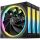 Deepcool FL12R (schwarz, Reverse 3er Pack, 120 mm)