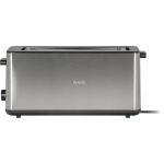 Braun Houshold Langschlitz-Toaster PurShine HT 1610 BK (edelstahl/schwarz, 1.030 Watt, für 2 Scheiben Toast)