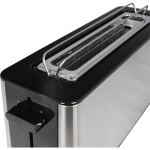 Braun Houshold Langschlitz-Toaster PurShine HT 1610 BK (edelstahl/schwarz, 1.030 Watt, für 2 Scheiben Toast)