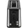 Braun Houshold Langschlitz-Toaster PurShine HT 1610 BK (edelstahl/schwarz, 1.030 Watt, für 2 Scheiben Toast)