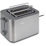 Braun Houshold Toaster PurShine HT 1510 GY (edelstahl/grau, 900 Watt, für 2 Scheiben Toast)