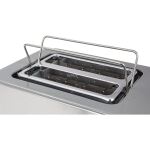 Braun Houshold Toaster PurShine HT 1510 GY (edelstahl/grau, 900 Watt, für 2 Scheiben Toast)