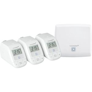 Homematic IP Smart Home Starter Set Heizen (weiß, Homematic IP Access Point (HmIP-HAP), 3x Homematic IP Heizkörperthermostat - basic (HmIP-eTRV-B))