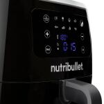 Nutribullet Heißluftfritteuse XXL Digital Air Fryer (schwarz/silber, 1.800 Watt, Korb 7 Liter)