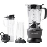 Nutribullet Combo Standmixer NBF500DG (dunkelgrau, 1.200 Watt, 1,8 Liter & 0,925 Liter & 0,7 Liter)