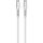 Nevox USB 2.0 Kabel, USB-C Stecker > USB-C Stecker 48V / 5A (weiß, 1 Meter, PD 3.1, Laden mit bis zu 240 Watt, magnetisch aufrollbar)