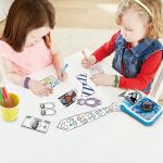 Vtech KidiZoom Print Cam Scrapbook Bundle (azurblau)