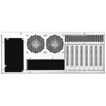 Silverstone Technology RM45-360 (schwarz, 4 Höheneinheiten)