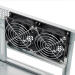 Silverstone Technology RM45-360 (schwarz, 4 Höheneinheiten)