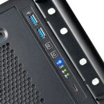 Silverstone Technology RM45-360 (schwarz, 4 Höheneinheiten)