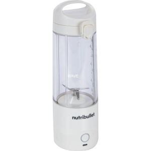 Nutribullet Portable Standmixer NBP003W (weiß, akkubetrieben, 0,475 Liter)
