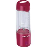 Nutribullet Portable Standmixer NBP003MA (magenta, akkubetrieben, 0,475 Liter)