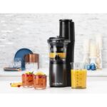 Nutribullet Slow Juicer NBJ500 (grau/schwarz, 150 Watt)