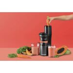Nutribullet Slow Juicer NBJ500 (grau/schwarz, 150 Watt)