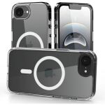 Nevox StyleShell SHOCKFlex (transparent, iPhone 17e/16e, kompatibel mit MagSafe)