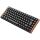 Keychron K2 HE (schwarz/holz, DE-Layout, Gateron Double-Rail Magnetic Nebula, Aluminiumrahmen)