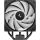 DeepCool AG400 BK ARGB V2 Chipset Ventilator 12 cm Schwarz 1 Stück(e)
