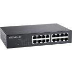 Devolo Gigabit Ethernet Switch 16 Port 7235 (schwarz)