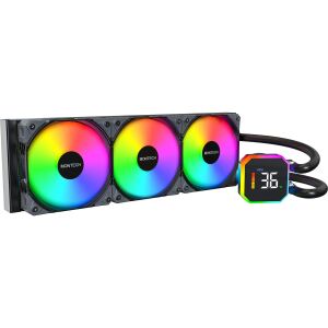 Montech HyperFlow Digital 360 Prozessor All-in-One-Flüssigkeitskühler 12 cm Schwarz 1 Stück(e)