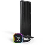 Montech HyperFlow Digital 360 Prozessor All-in-One-Flüssigkeitskühler 12 cm Schwarz 1 Stück(e)