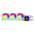 Montech HyperFlow Digital 360 Prozessor All-in-One-Flüssigkeitskühler 12 cm Weiß 1 Stück(e)