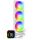 Montech HyperFlow Digital 360 Prozessor All-in-One-Flüssigkeitskühler 12 cm Weiß 1 Stück(e)