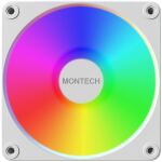 Montech GF120R V2 ARGB (weiß/weiß, 3er Pack, Reverse, 120 mm)