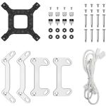 DeepCool LM240 WH Prozessor Flüssigkeitskühlung 12 cm Weiß 1 Stück(e)