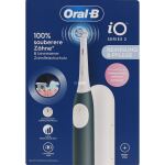 Oral-B iO Series 2 mit Reiseetui , Elektrische Zahnbürste (dunkelgrün/weiß)