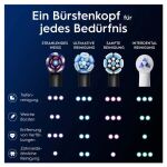 Oral-B iO Strahlendes Weiss 4er (schwarz, Für eine aufhellende Reinigung)