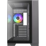 Silentware View A-RGB  (schwarz, Tempered Glass x2)