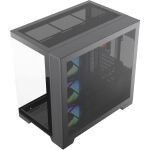 Silentware View A-RGB  (schwarz, Tempered Glass x2)