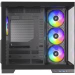 Silentware View A-RGB  (schwarz, Tempered Glass x2)