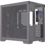 Silentware View A-RGB  (schwarz, Tempered Glass x2)