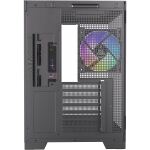 Silentware View A-RGB  (schwarz, Tempered Glass x2)