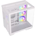 Silentware View A-RGB  (weiß, Tempered Glass x2)