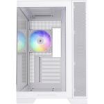 Silentware View A-RGB  (weiß, Tempered Glass x2)