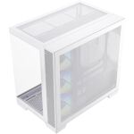 Silentware View A-RGB  (weiß, Tempered Glass x2)
