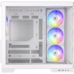 Silentware View A-RGB  (weiß, Tempered Glass x2)