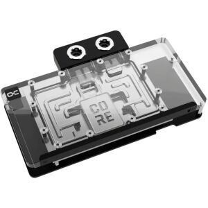 Alphacool Core RX 9070 XT Hellhound + Pure (transparent/chrom, inkl. Backplate)