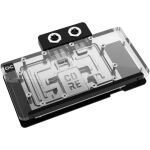 Alphacool Core RX 9070 XT Steel Legend (transparent/chrom, inkl. Backplate)