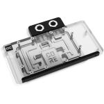 Alphacool Core RX 9070 XT Steel Legend (transparent/chrom, inkl. Backplate)