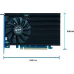 HighPoint Rocket 7604A PCIe Gen5 x16 zu 4-M.2x4 NVMe RAID